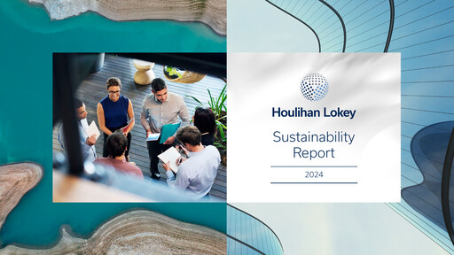 Vorschaubild Houlihan Lokey
 Nachhaltigkeitsbericht 2024