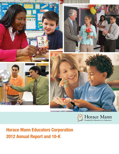 Vorschaubild Horace Mann Educators Jahresbericht 2012
