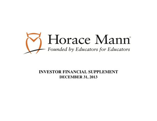 Vorschaubild Horace Mann Educators Quartalsbericht 2013-q4