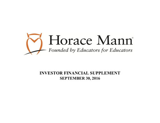 Vorschaubild Horace Mann Educators Quartalsbericht 2016-q3