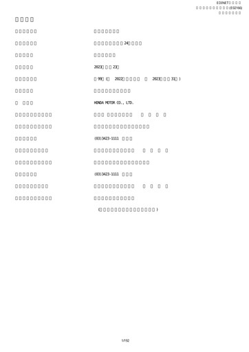 Thumbnail Honda Annual Report fy2022