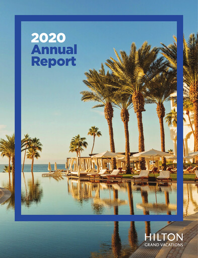 Thumbnail Hilton Grand Vacations
 Annual Report 2020