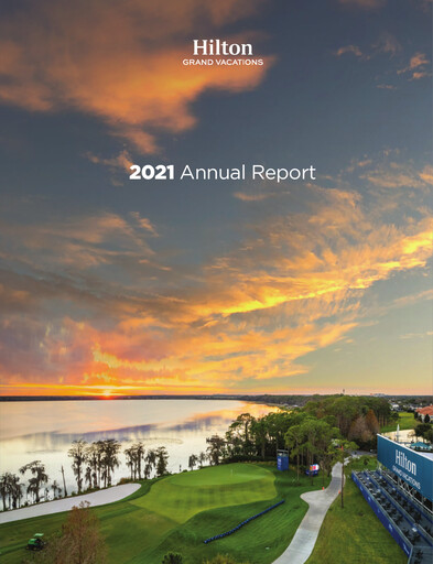 Thumbnail Hilton Grand Vacations
 Annual Report 2021