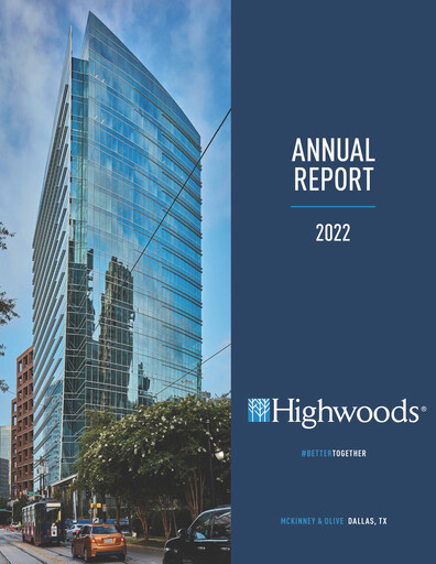 Vorschaubild Highwoods Properties
 Jahresbericht 2022