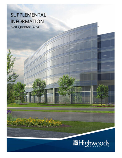Miniature Highwoods Properties
 Rapport trimestriel 2014-q1