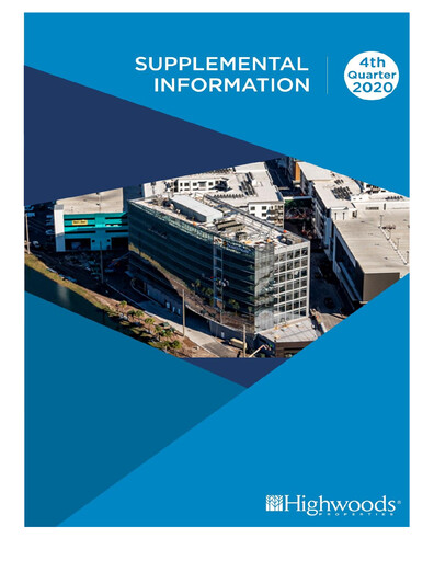 Miniature Highwoods Properties
 Rapport trimestriel 2020-q4