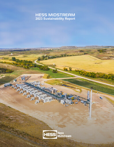 Vorschaubild Hess Midstream Nachhaltigkeitsbericht 2023