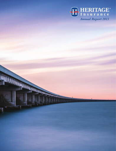 Thumbnail Heritage Insurance Annual Report 2015