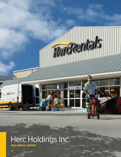 Miniature Herc Holdings
 Rapport annuel 2016