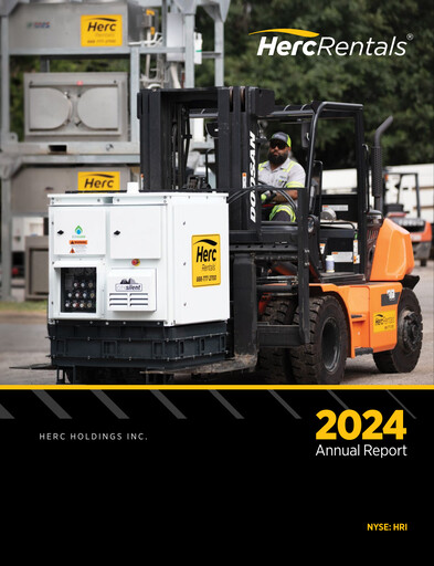 Miniature Herc Holdings
 Rapport annuel 2024