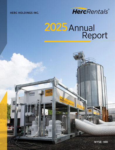 Miniature Herc Holdings
 Rapport annuel 2025