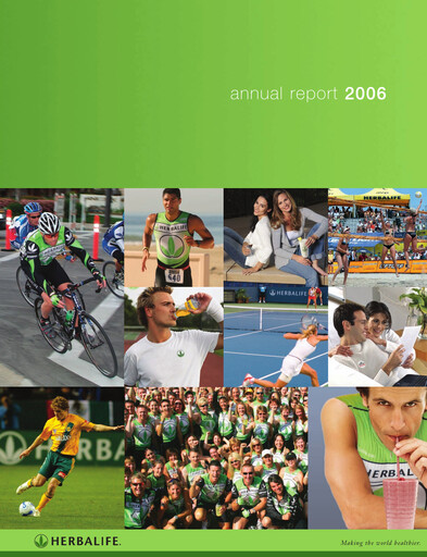 Miniature Herbalife Rapport annuel 2006