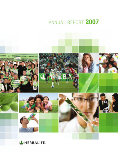 Miniature Herbalife Rapport annuel 2007
