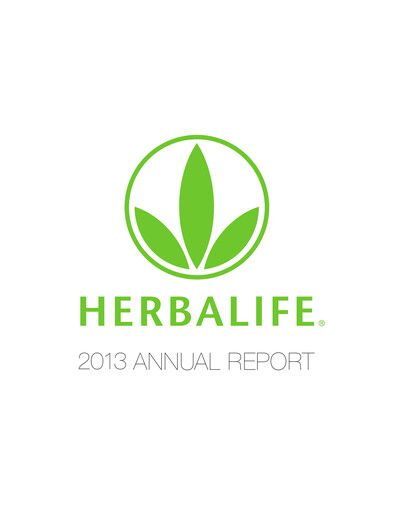 Miniature Herbalife Rapport annuel 2013