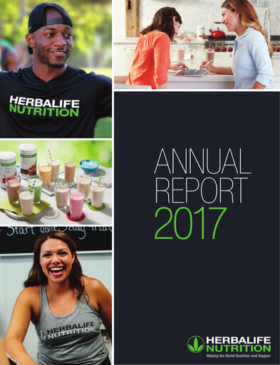 Miniature Herbalife Rapport annuel 2017