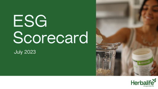 Miniature Herbalife Rapport ESG 2023