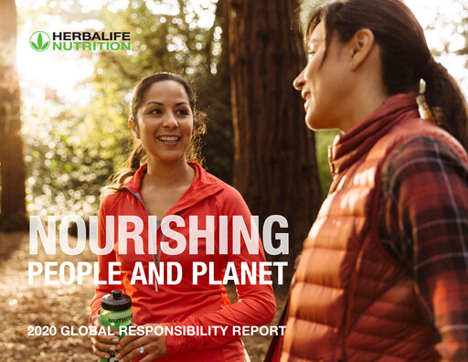 Miniature Herbalife Rapport de durabilité 2020
