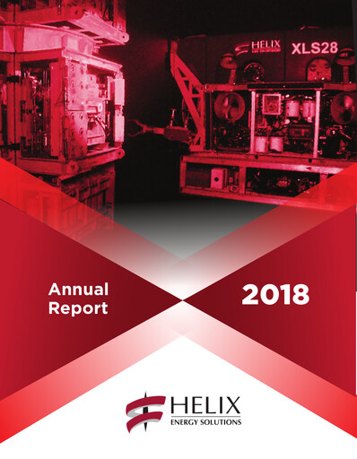 Thumbnail Helix Energy Solutions Annual Report 2018