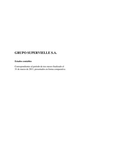 Thumbnail Grupo Supervielle Financial Statement 2011-q1