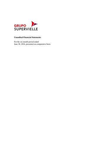 Thumbnail Grupo Supervielle Financial Statement 2016-q2