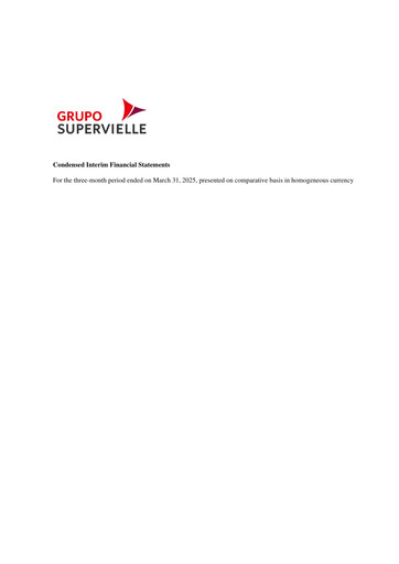 Thumbnail Grupo Supervielle Financial Statement 2025-q1