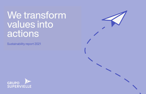 Vorschaubild Grupo Supervielle Nachhaltigkeitsbericht 2021