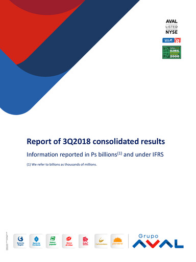 Thumbnail Grupo Aval
 Quarterly Report 2018-q3