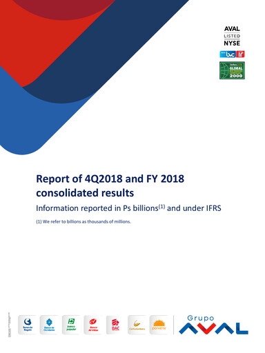 Thumbnail Grupo Aval
 Quarterly Report 2018-q4