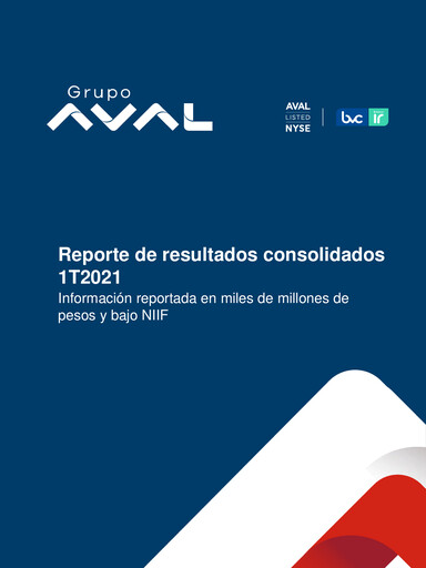 Thumbnail Grupo Aval
 Quarterly Report 2021-q1