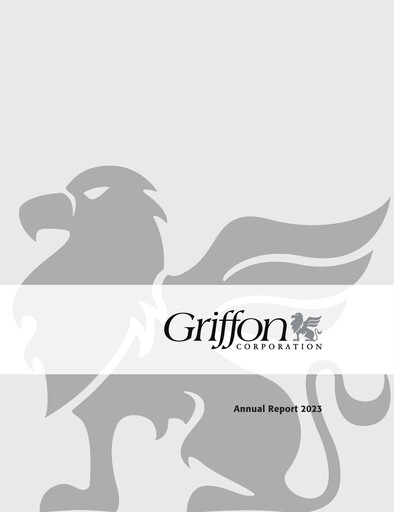 Vorschaubild Griffon Corporation
 Jahresbericht 2023