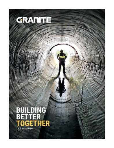 Thumbnail Granite Construction
 Annual Report 2020