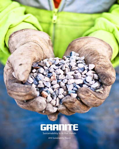Thumbnail Granite Construction
 Sustainability Report 2010