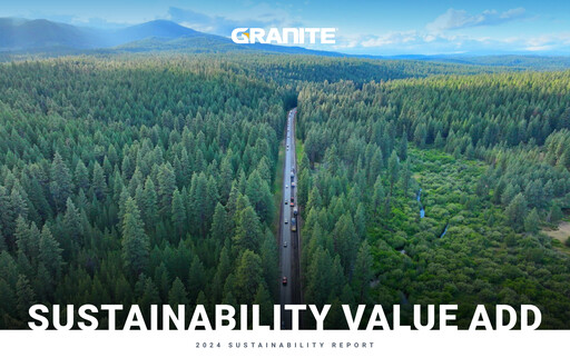 Thumbnail Granite Construction
 Sustainability Report 2024