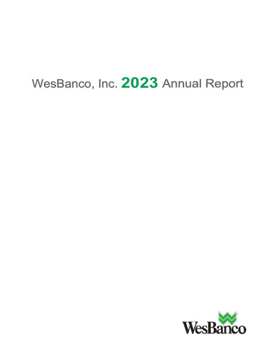 Miniature WesBanco Rapport annuel 2023