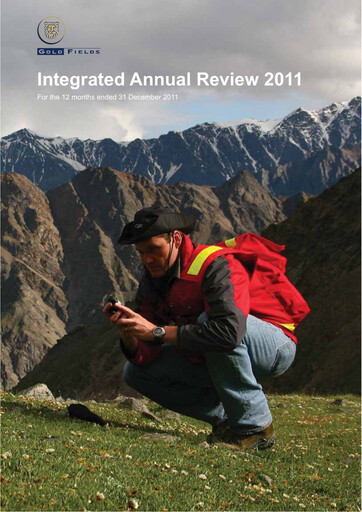 Thumbnail Gold Fields
 Annual Report 2011