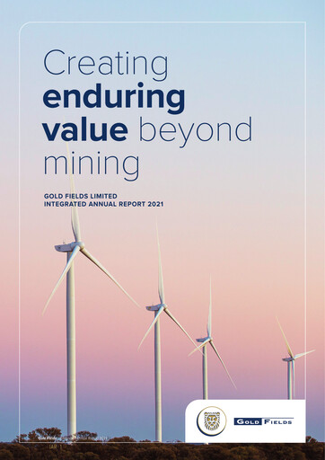 Thumbnail Gold Fields
 Annual Report 2021