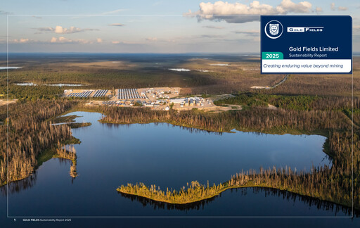 Thumbnail Gold Fields
 Sustainability Report 2025