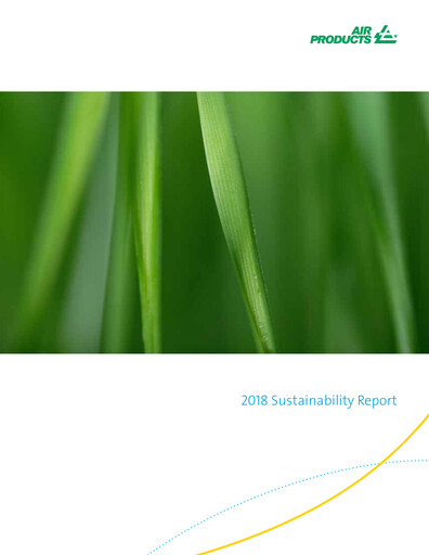 Thumbnail Air Products and Chemicals Sustainability Report 2018
