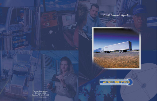 Miniature Werner Enterprises
 Rapport annuel 2000