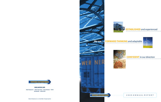 Miniature Werner Enterprises
 Rapport annuel 2009