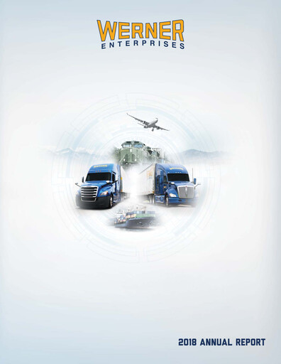 Miniature Werner Enterprises
 Rapport annuel 2018
