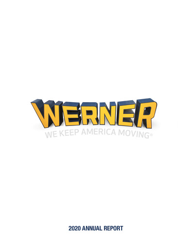 Miniature Werner Enterprises
 Rapport annuel 2020
