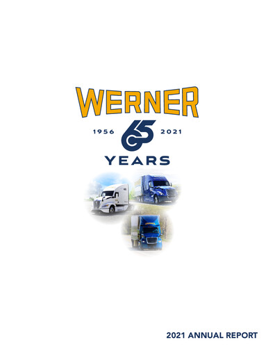 Miniature Werner Enterprises
 Rapport annuel 2021