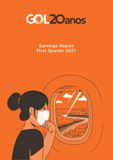 Miniature GOL Airlines Rapport trimestriel 2021-q1