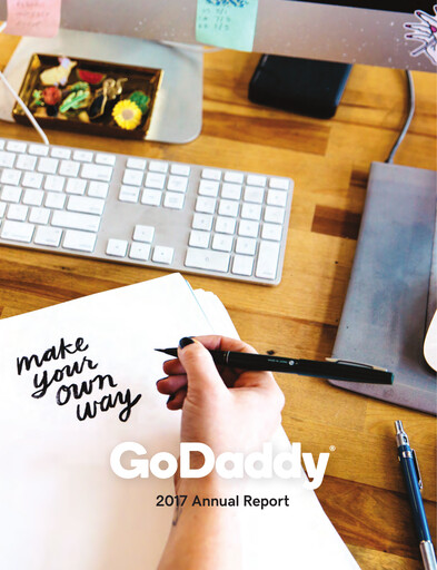 Thumbnail GoDaddy Annual Report 2017