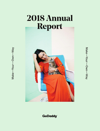 Thumbnail GoDaddy Annual Report 2018