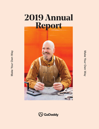 Thumbnail GoDaddy Annual Report 2019
