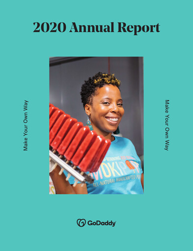 Thumbnail GoDaddy Annual Report 2020