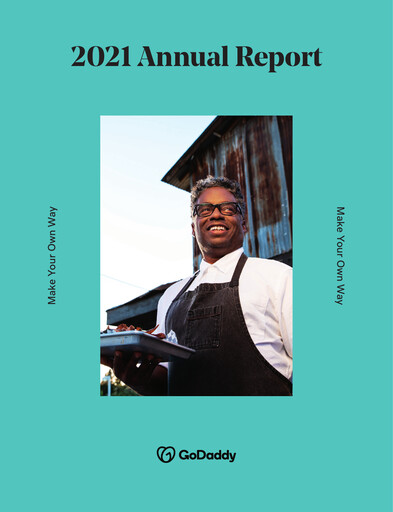Thumbnail GoDaddy Annual Report 2021