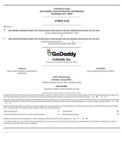 Thumbnail GoDaddy Quarterly Report 2016-q1